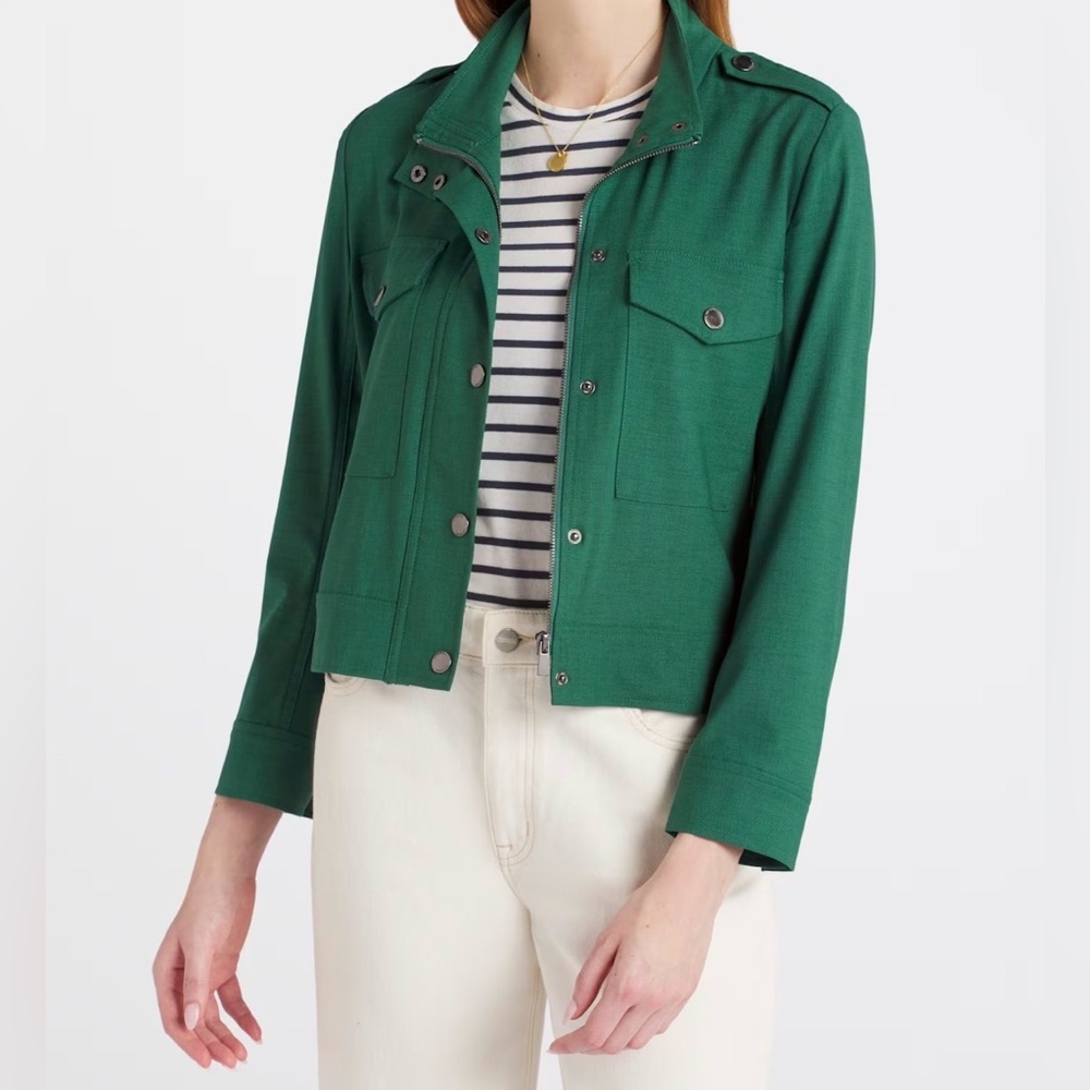 Cropped Utility Jacket - Picture 2 of 5